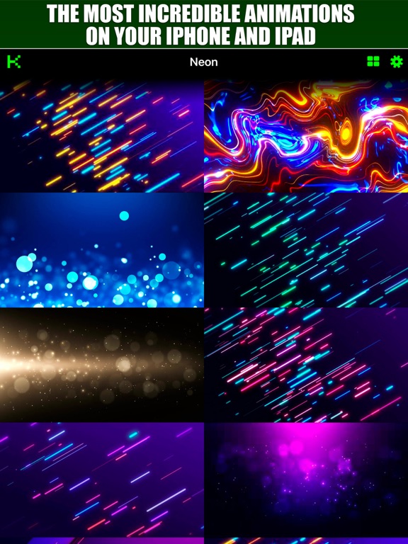 Screenshot #4 pour Background Lights & Neon