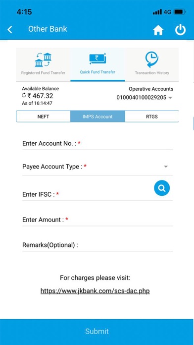 J&K Bank mPay - Delight Screenshot