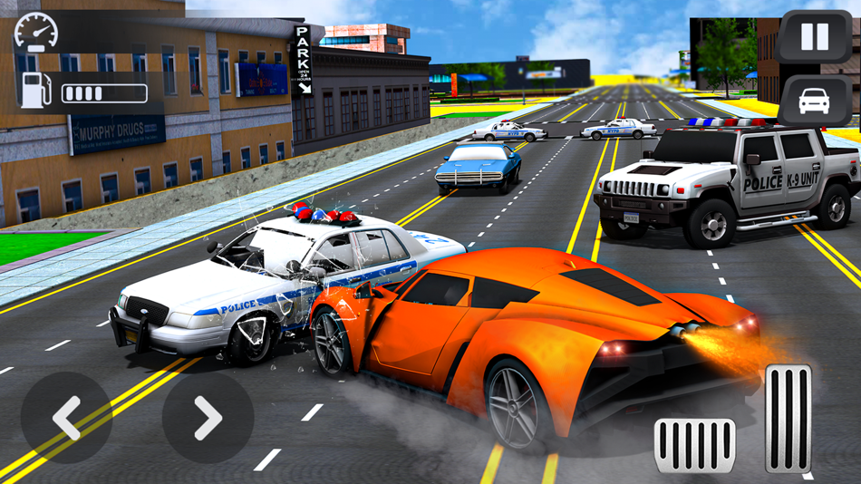 Police Chase Gangster Car Race - 1.7.2 - (iOS)