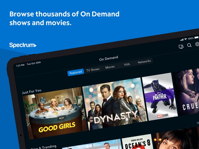 Spectrum Tv On The App Store