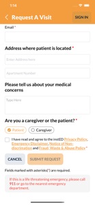 instED - Patient App screenshot #3 for iPhone