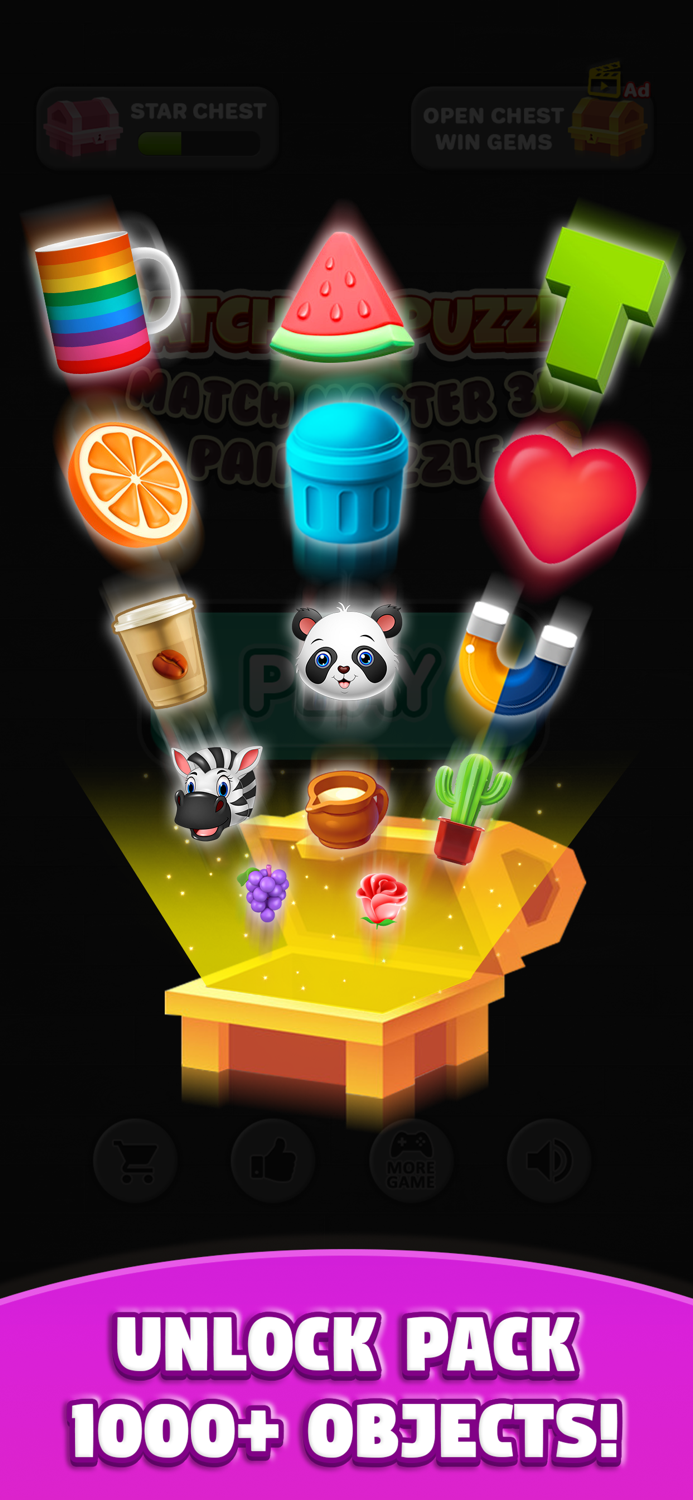 Match Mania 3D - Pair Match 3D