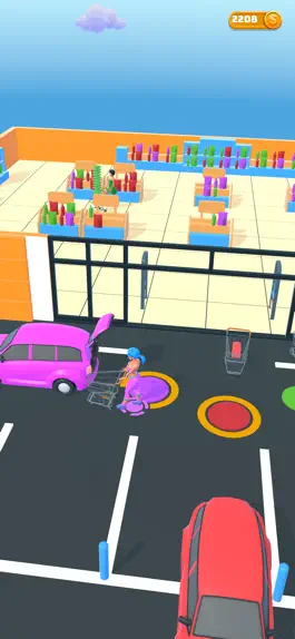 Game screenshot Shopping Race 3D apk