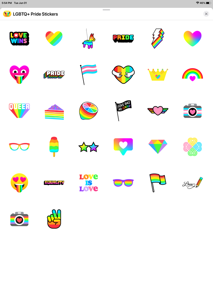 LGBTQ Pride Stickers