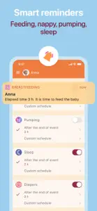 Breastfeeding Newborn tracker screenshot #5 for iPhone