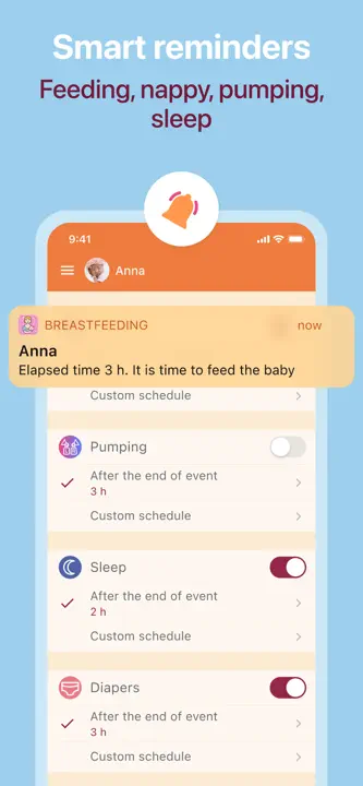 Breastfeeding Newborn tracker : capture d’écran 5 sur 7