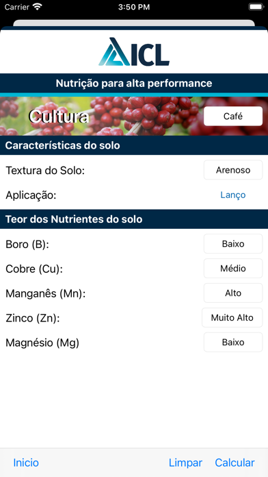 Micronutrientes Balanceados Screenshot