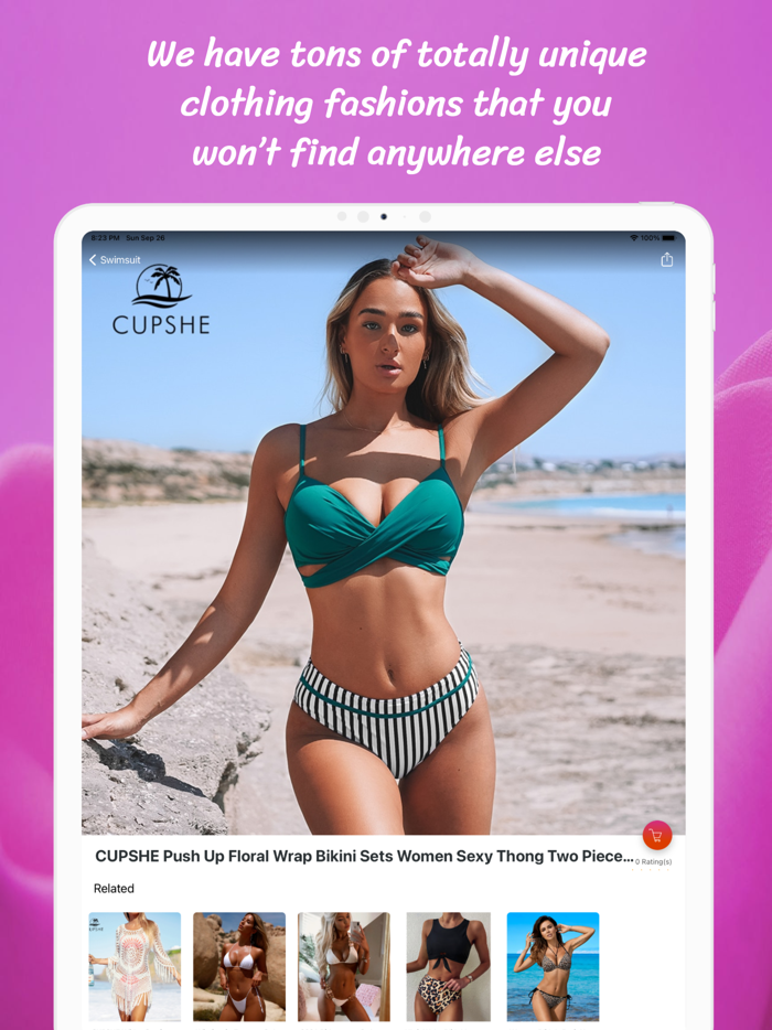 Shopping plus size clothing