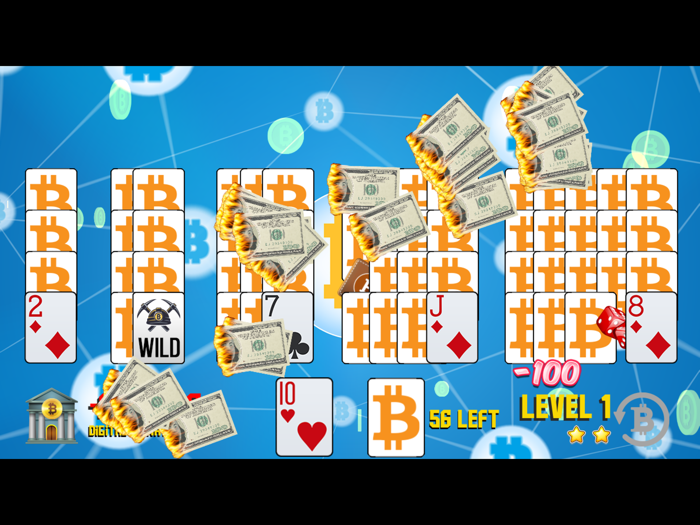 Bitcoin Solitaire Deluxe