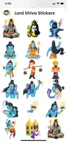 Lord Shiva Stickers! screenshot #3 for iPhone