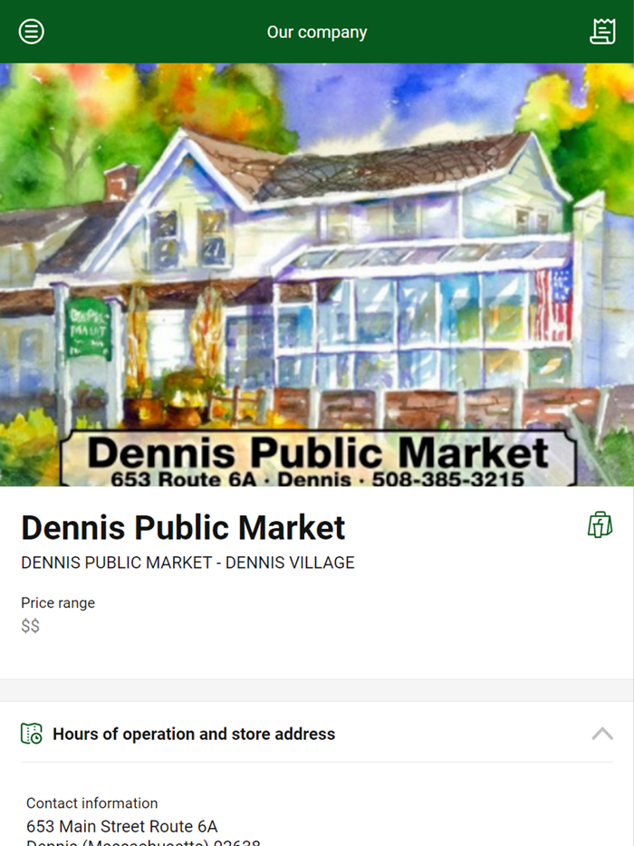 Dennis Public Market