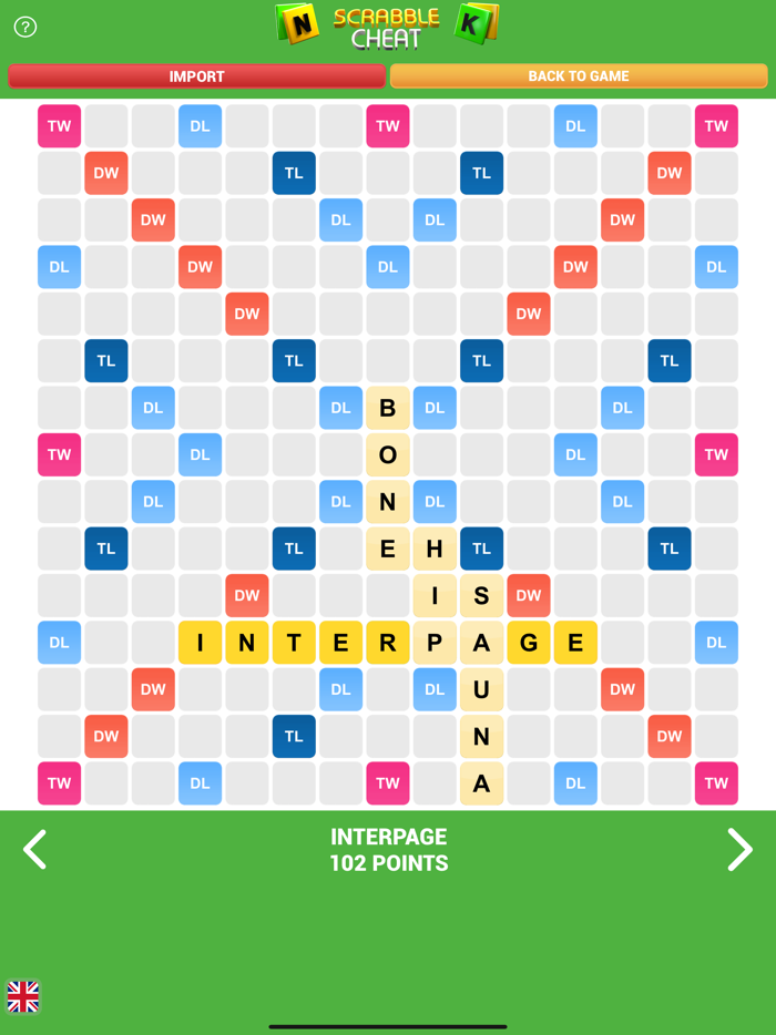 Solver for SC GO - Cheat