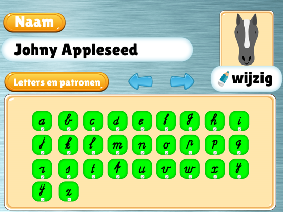 Letters leren schrijven iPad app afbeelding 6