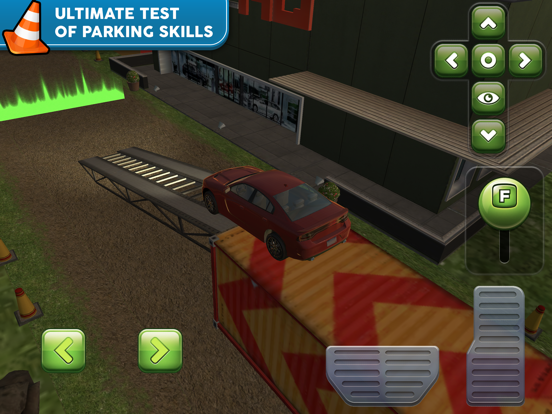 Obstacle Course Car Parking iPad app afbeelding 3