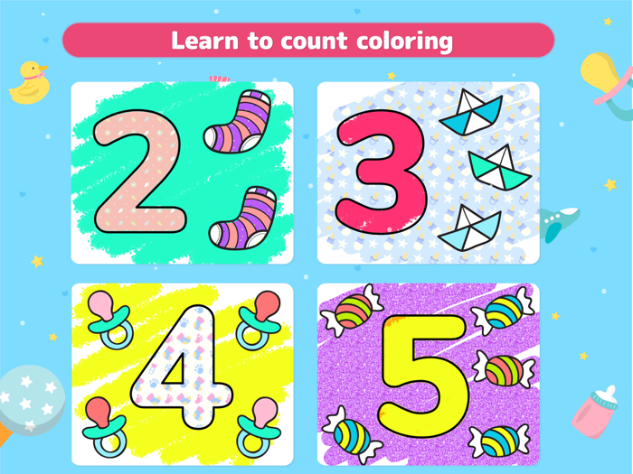 Coloring Babies - Baby drawing