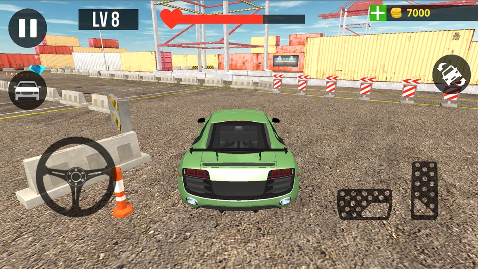 #6. Real Car Parking 3D (iOS) Podle: GameShark