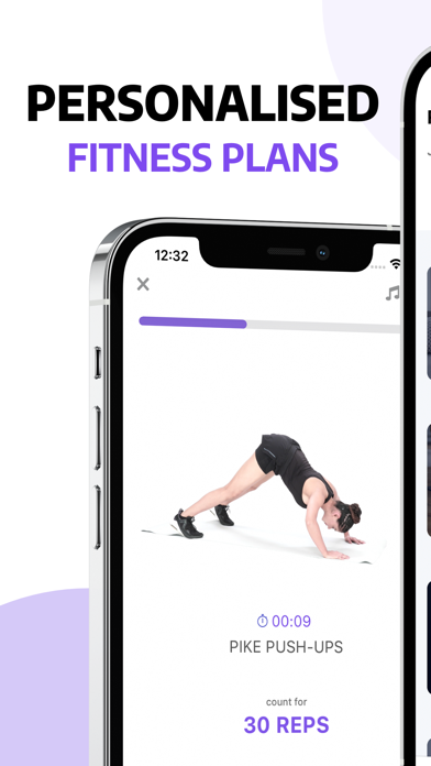 Home Workout - Female Fitness Screenshot