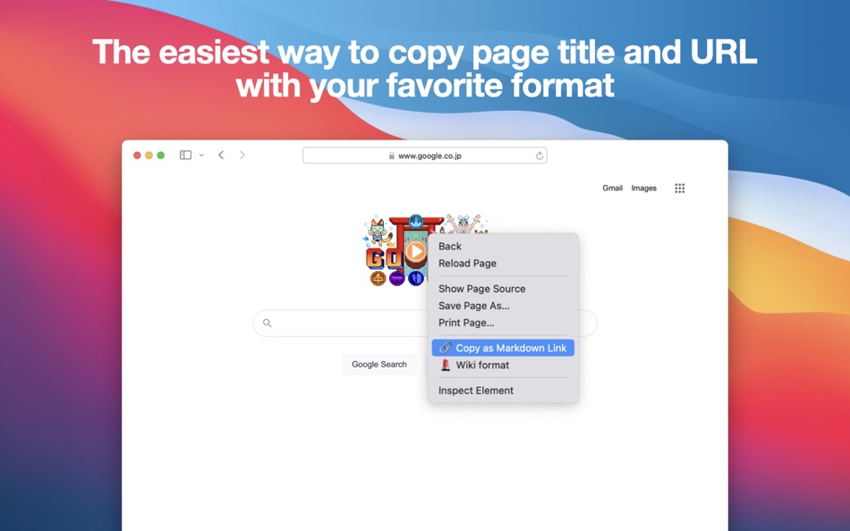 #1. URL Linker for Safari (macOS) 由: Sohichiroh Horimi