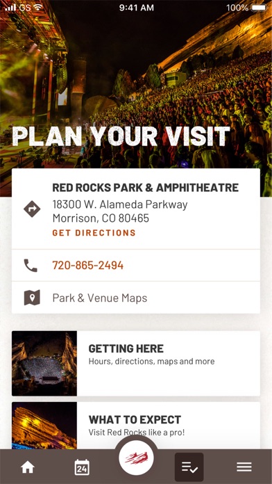 Red Rocks Park & Amphitheatre Screenshot