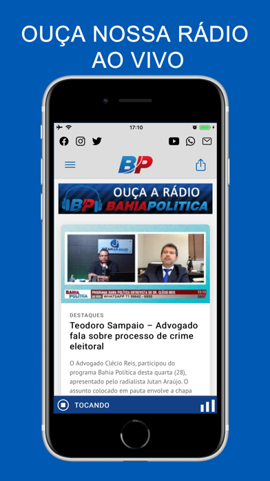 Grupo Bahia Política Screenshot