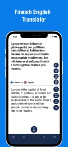 Finnish to English Translator screenshot #1 for iPhone