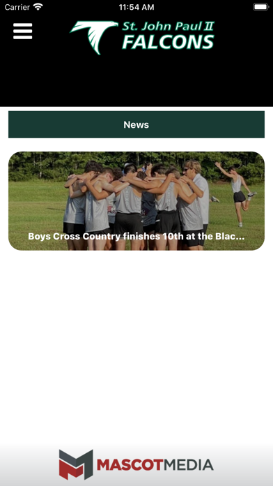 St. John Paul II Athletics Screenshot
