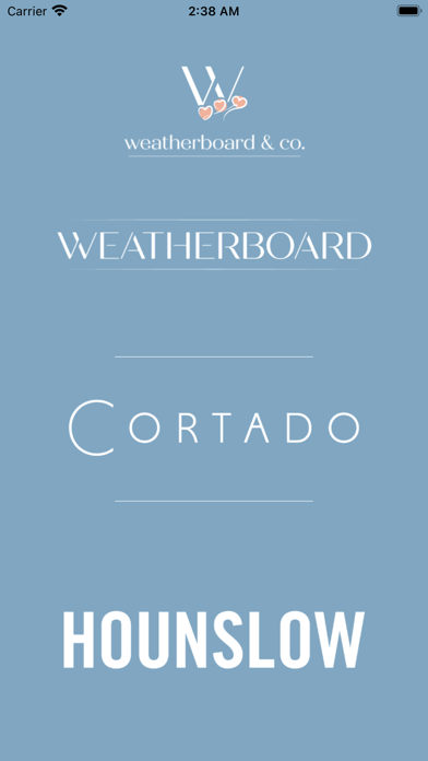 Weatherboard & Co. Screenshot