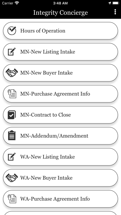Integrity Concierge Screenshot