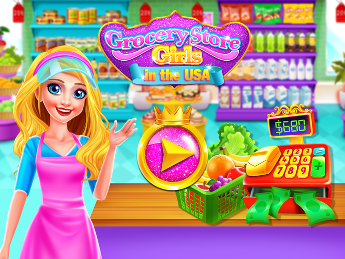 Grocery Store Girl in the USA