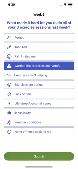 Game screenshot My Exercise Messages apk
