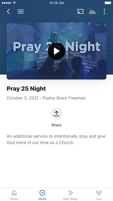 Pathways Church App Screenshot