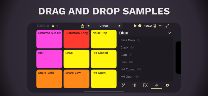 SDS-x — Simple Drum Sampler