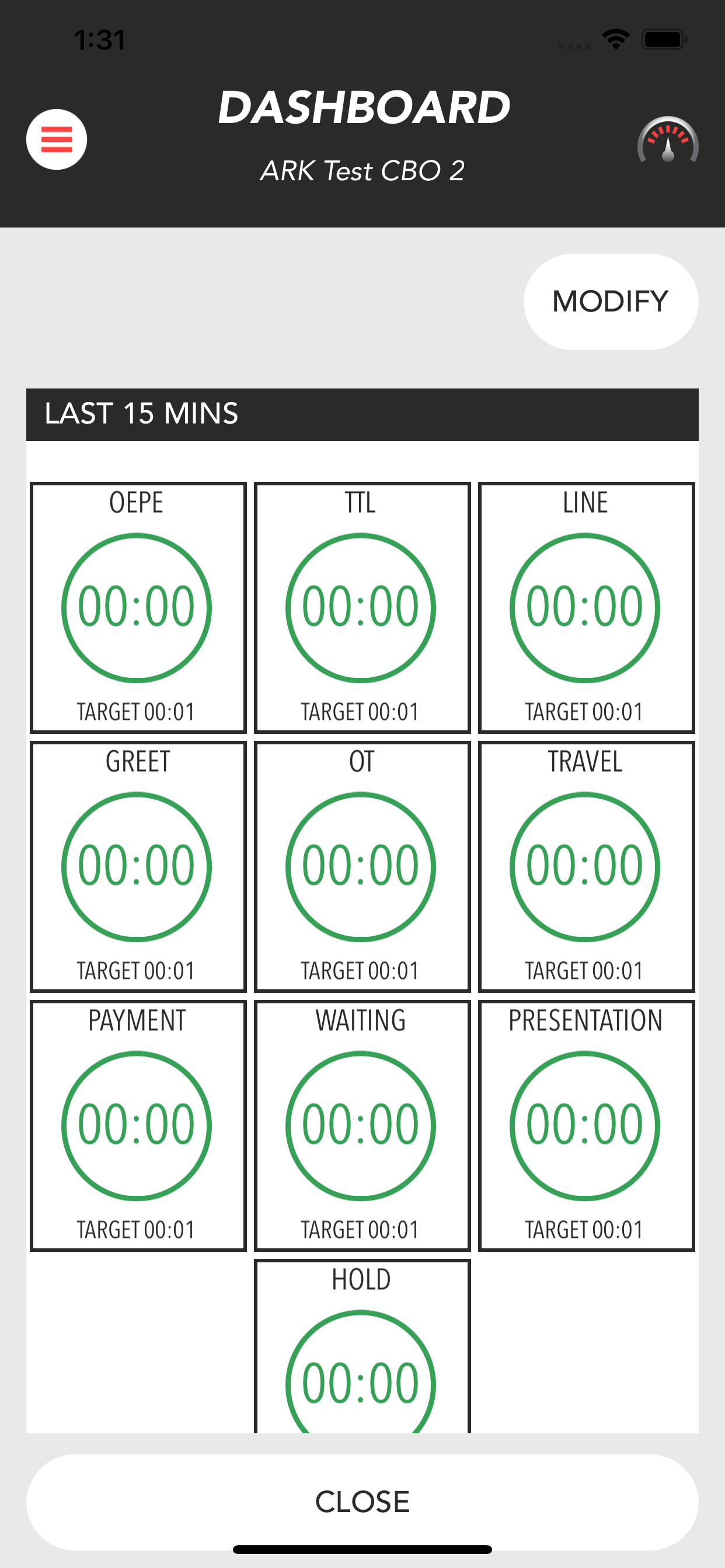 Acrelec Timer