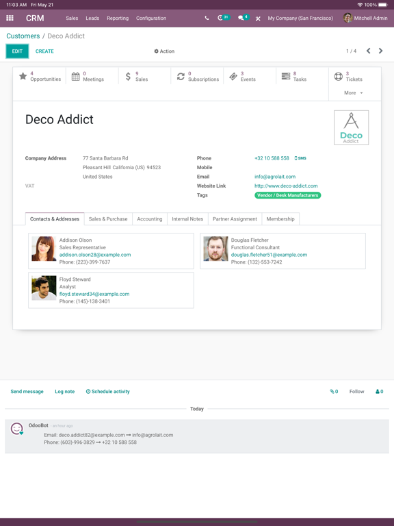 Screenshot #6 pour Odoo