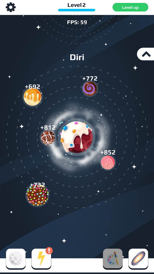 #3. Idle Cosmo Maker: Galaxy Space (iOS) 由: Airlab Ltd.