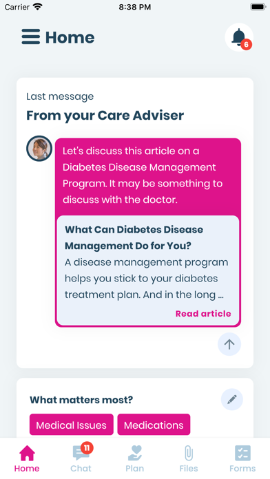Care Advantage Care Coach Screenshot