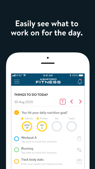 Ashford Fitness Screenshot