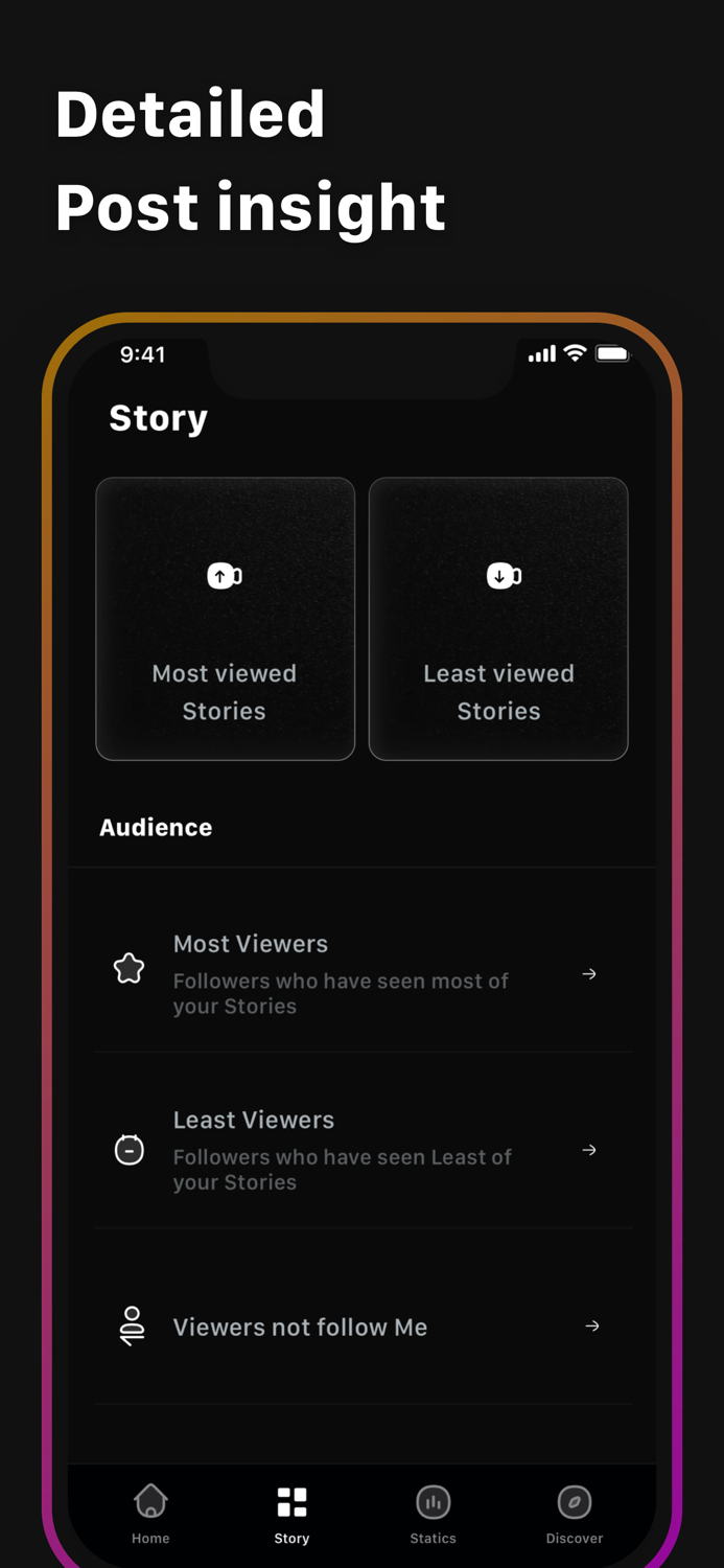 Followers analyzer reports