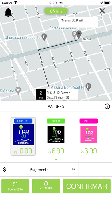 Upr Mobi - Passageiro Screenshot