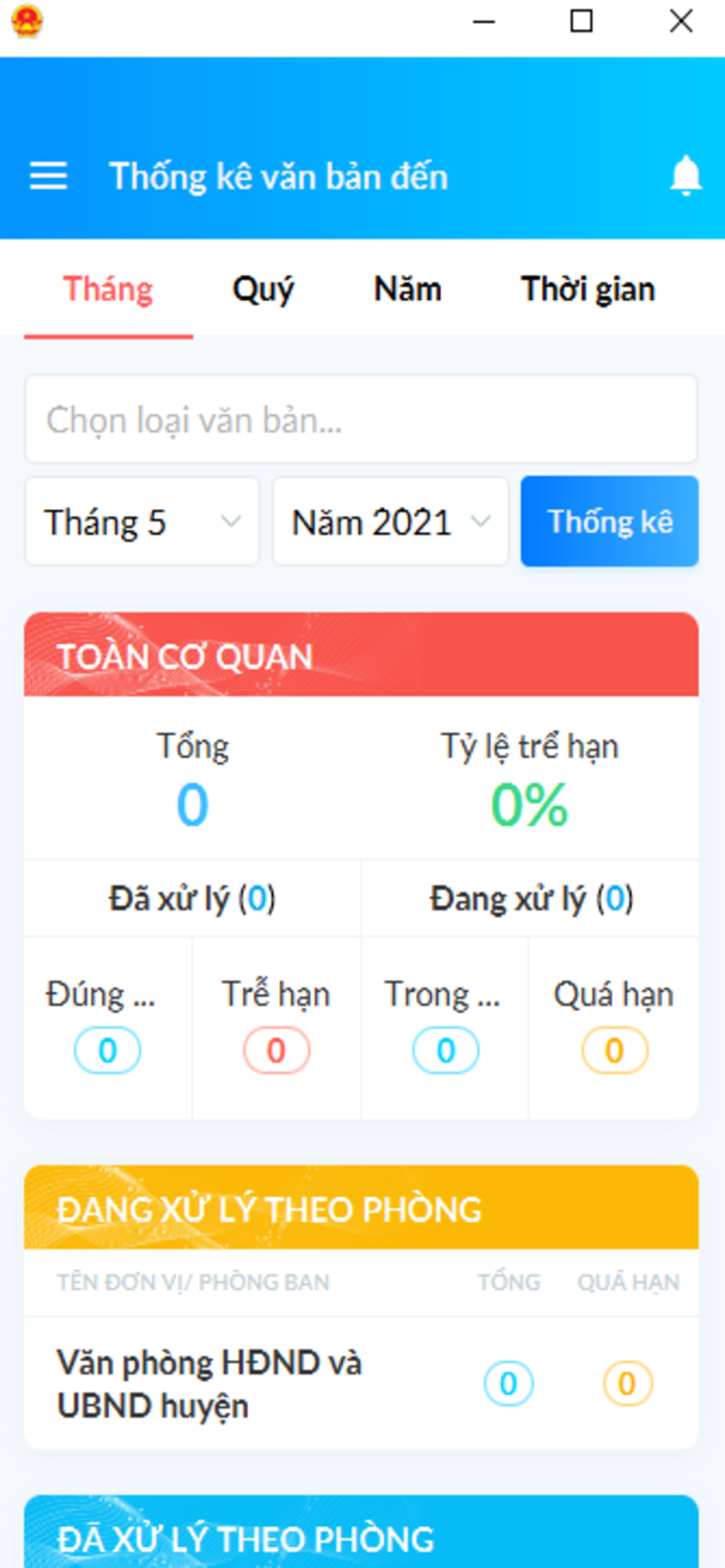 Văn phòng điện tử Cần Giờ