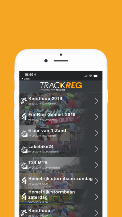 TrackREG Screenshot