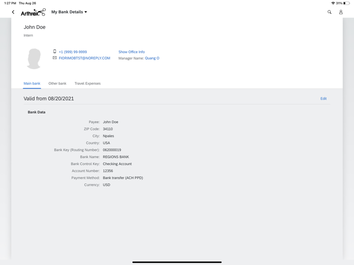 Arthrex Fiori Client