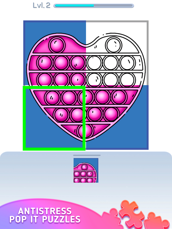 Antistress Pop It Jigsaw