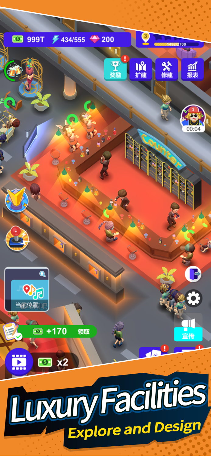 Idle Bar Tycoon-Build Your Bar