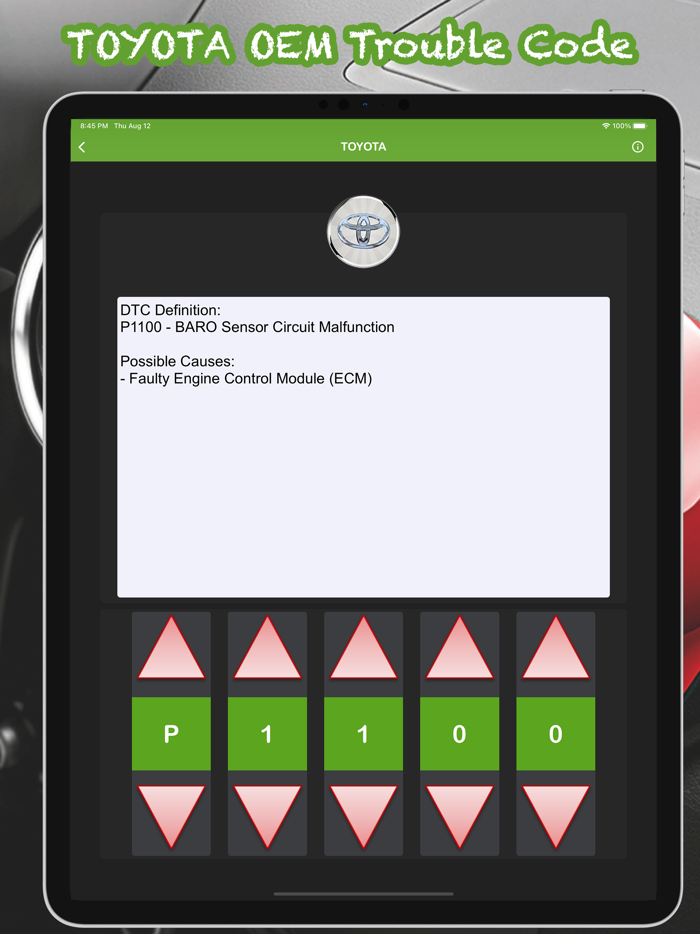 OBD2 Enhance Trouble Code Lite
