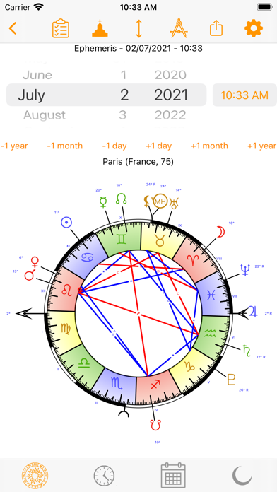 Olympia Astrology Screenshot