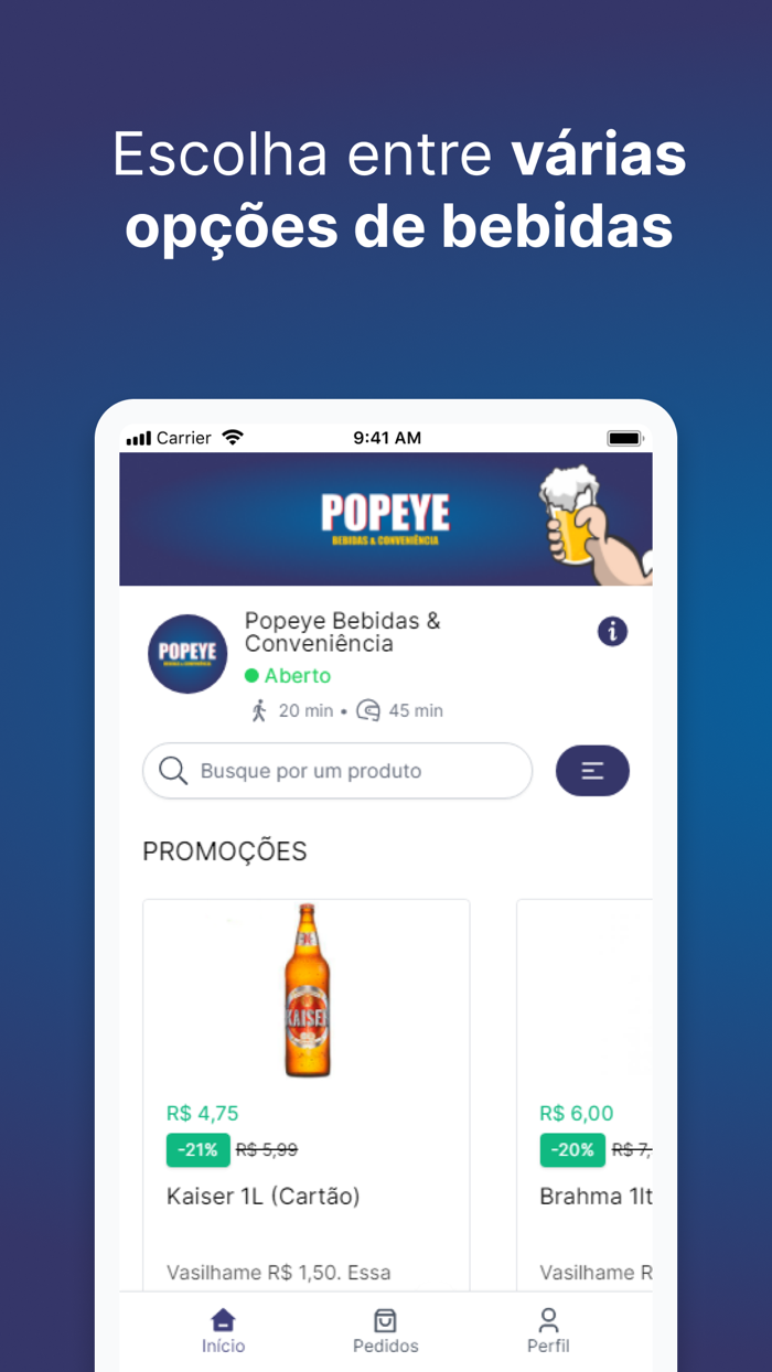 Popeye Bebidas and Conveniência