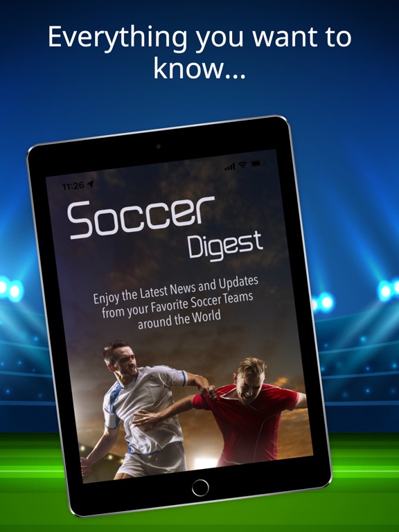 Screenshot #4 pour Soccer Digest