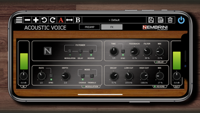 Screenshot #2 pour Acoustic Voice Preamp