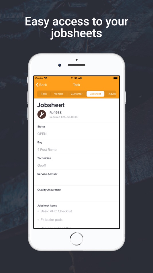 #5. VGM Technician (iOS) 来自: Motasoft